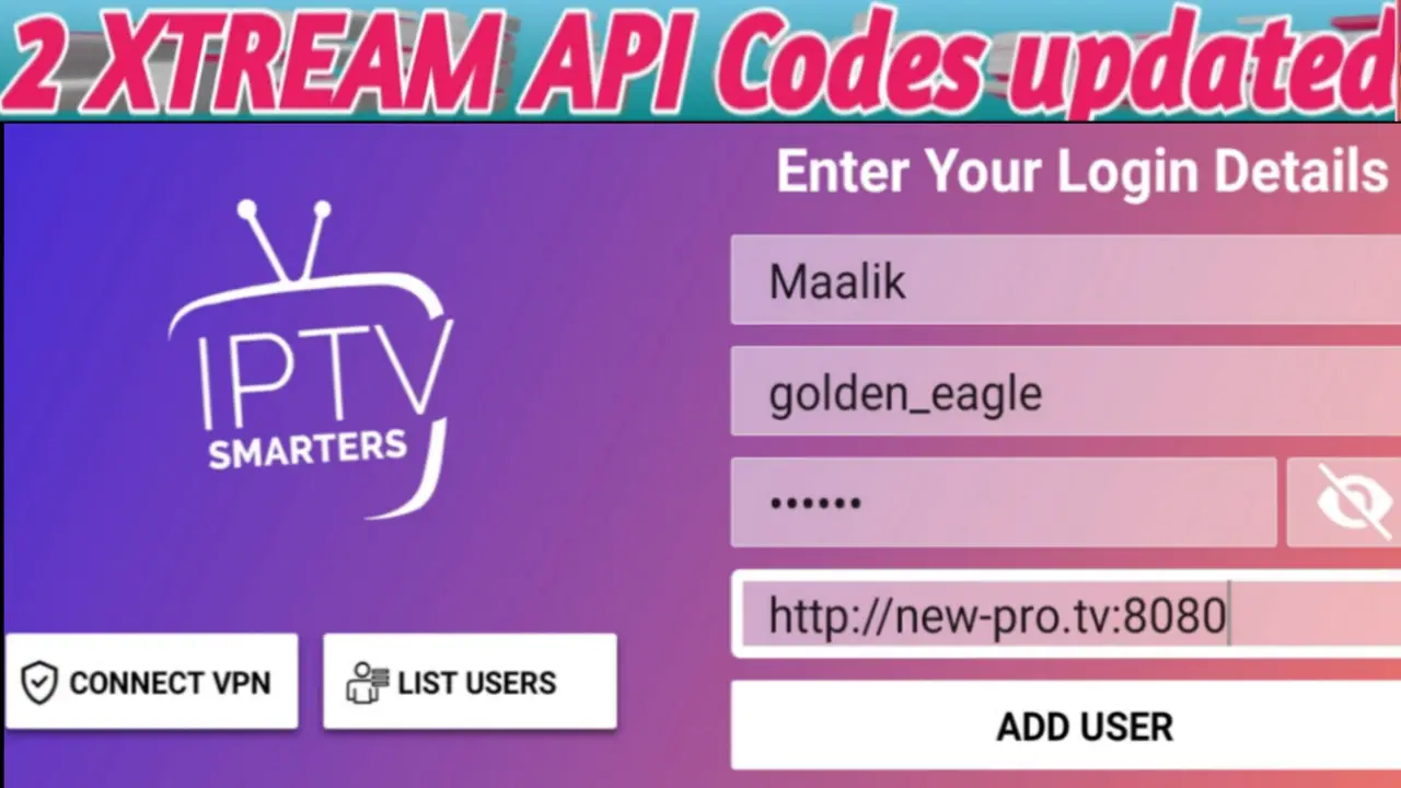 New 5 Xtreme API IPTV codes 2024 || what is Xtreme API